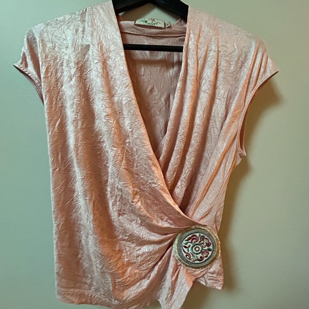 Vintage Women's Top | Size S-M | Pink